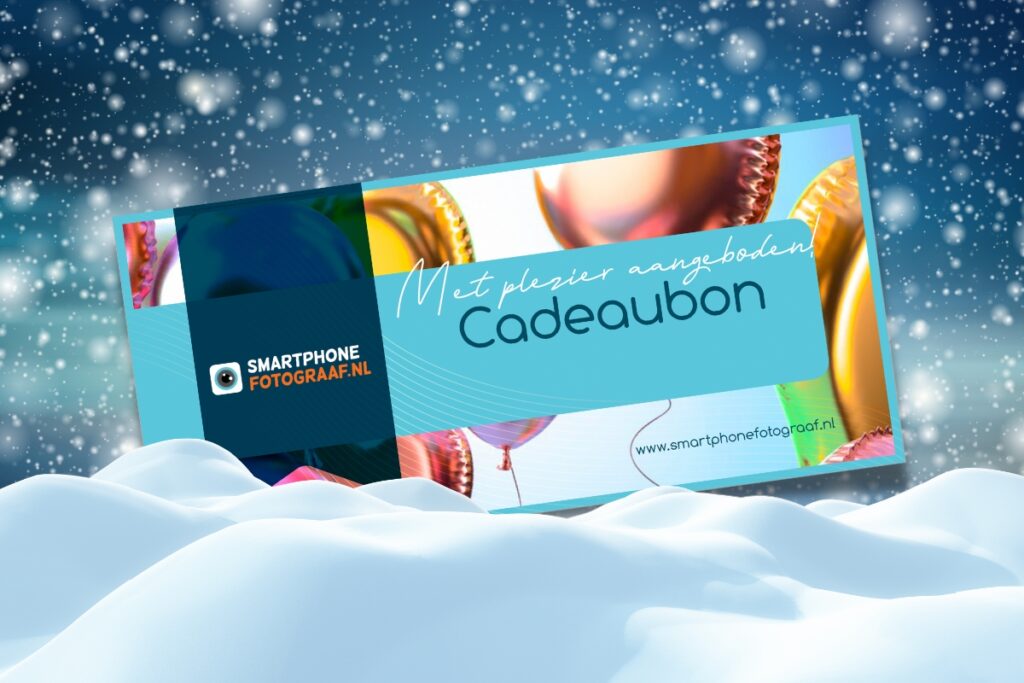 Cadeaubon smartphone fotografie