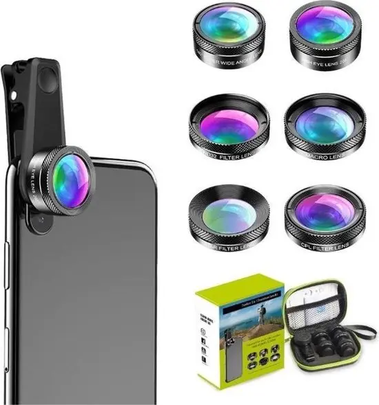 Apexel lens kit voor smartphones